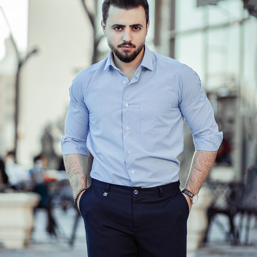 Chemise bleu ciel