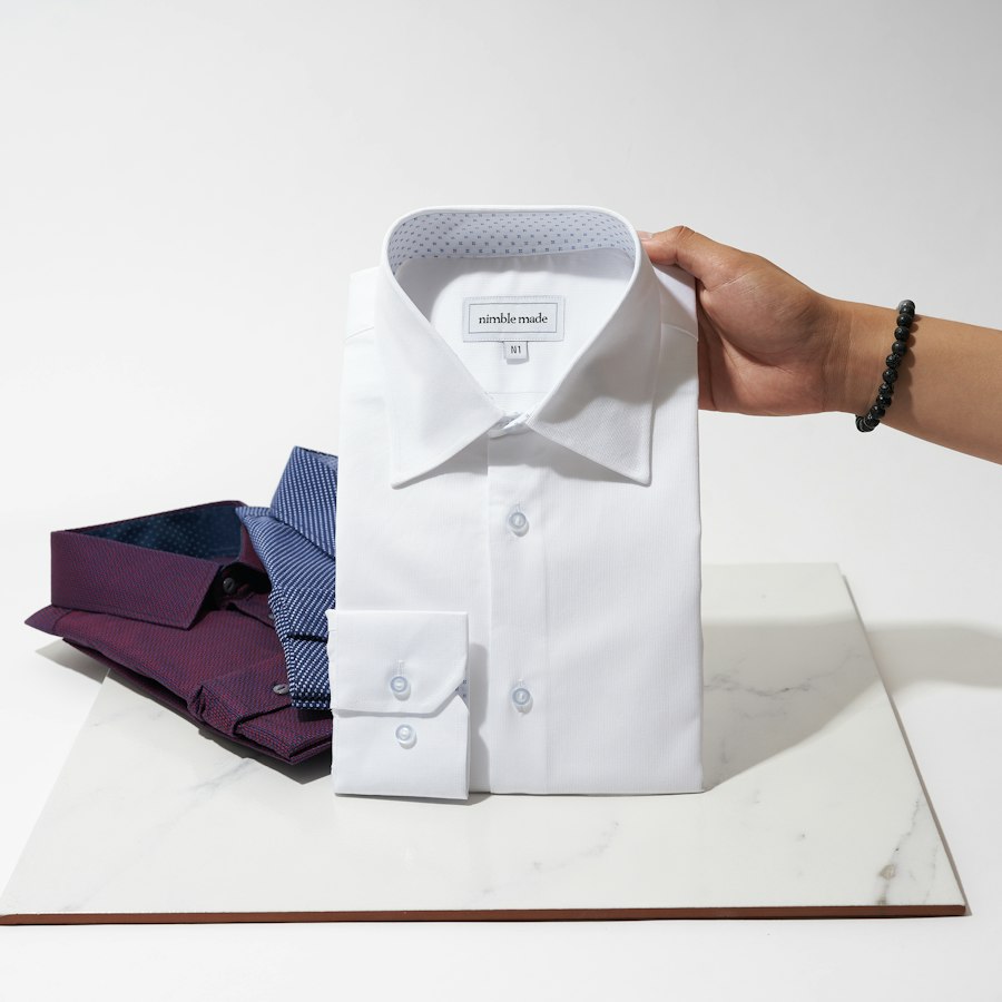 Chemise blanche cintrée