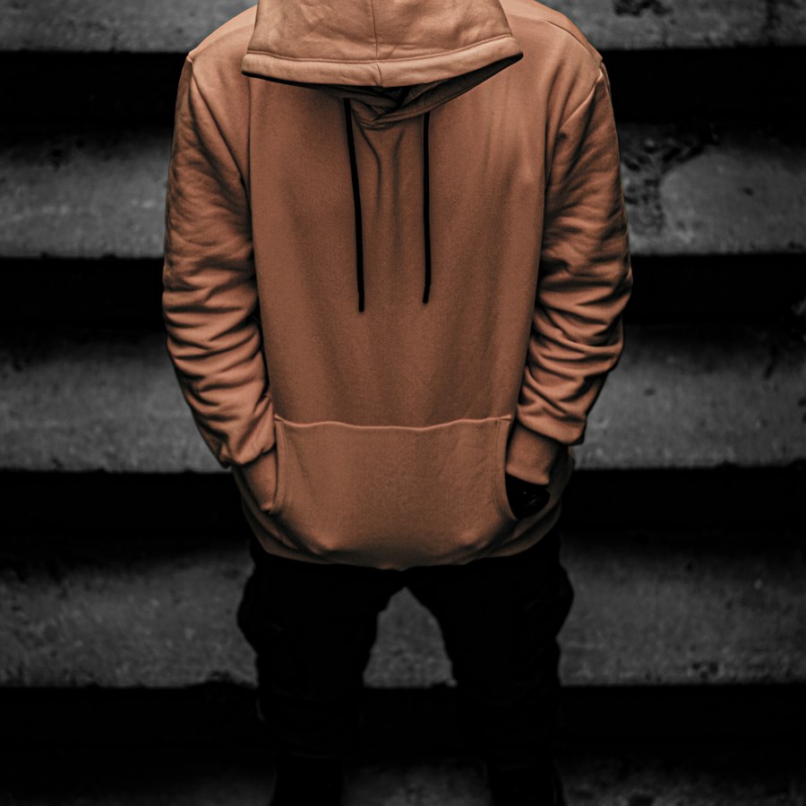 Hoodie marron