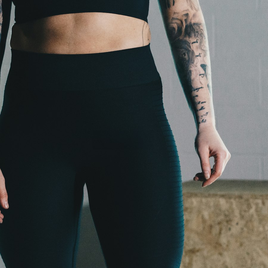 Ensemble sport noir