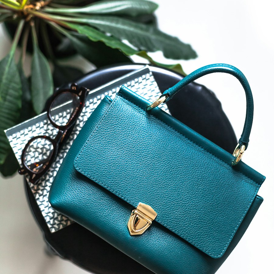 Sac à main bleu