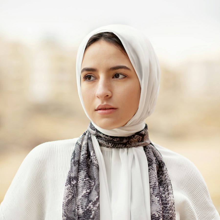 Tunique longue blanche