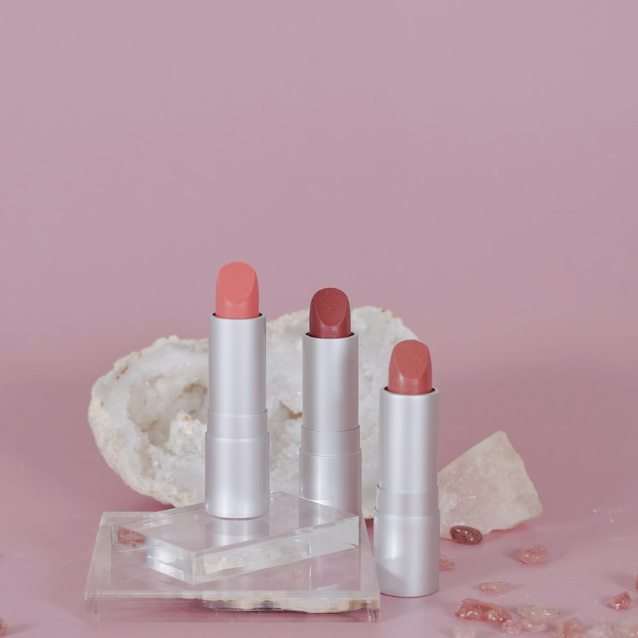 Trio de rouges à lèvres
